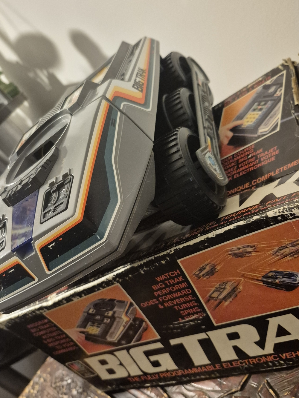 BIGTRAK Programmable Electronic Vehicle - Gray